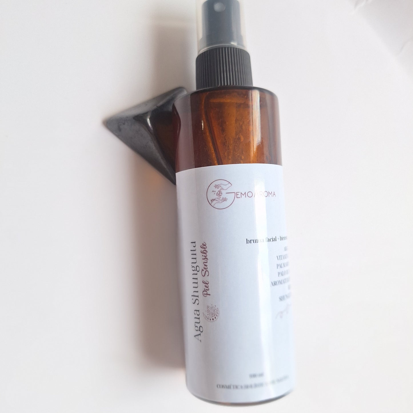 BRUMA FACIAL+ AGUA SHUNGUITA ACIDO HIALURÓNICO PIEL SENSIBLE/ NORMAL/ ROSACEA- 100 ml