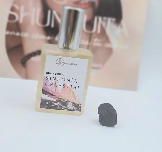 PERFUME HOLÍSTICO: SHUNGUITA "SINFONIA CELESTIAL"