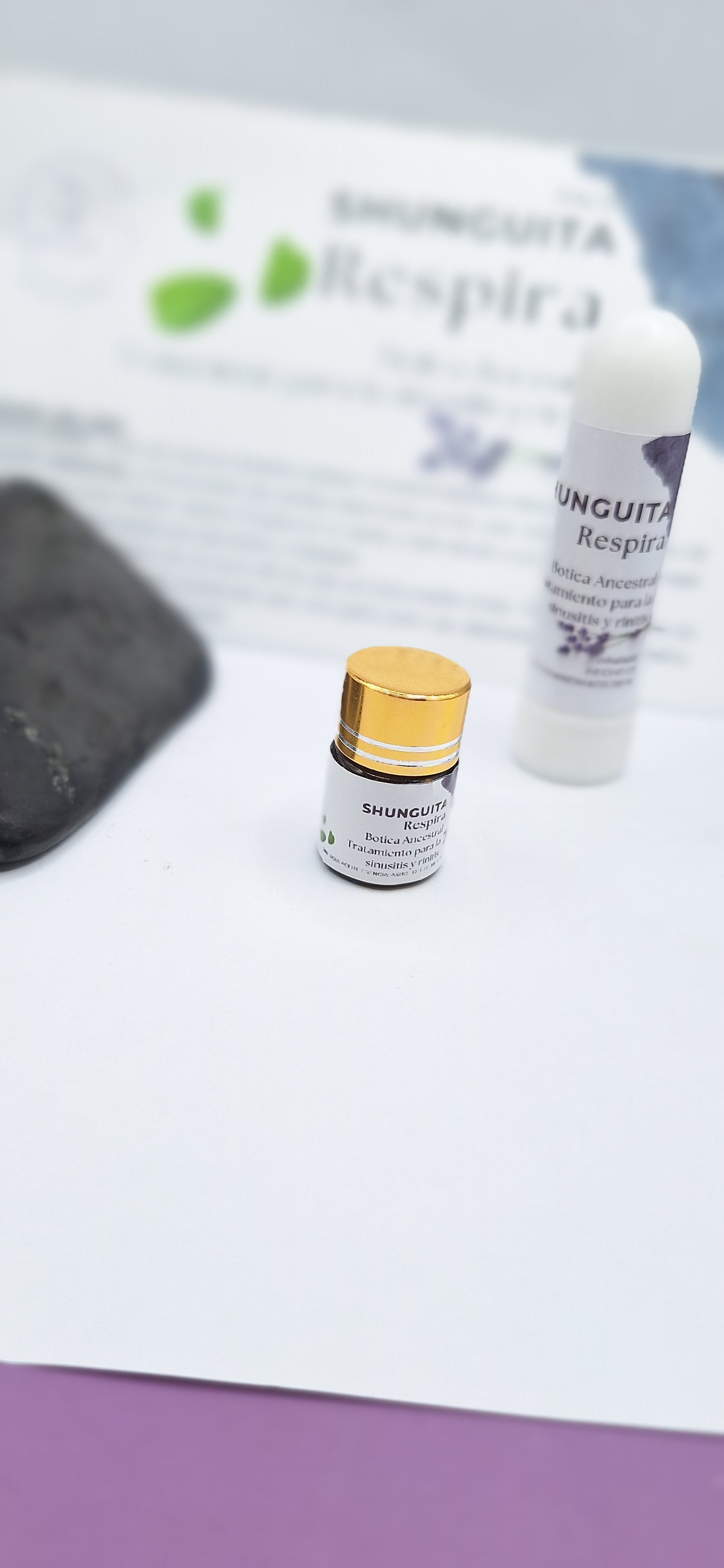 PACK SHUNGUITA RESPIRA: alivia tu rino/sinusitis