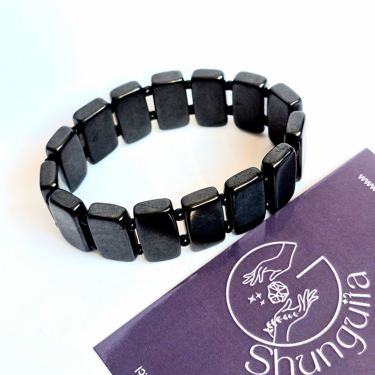 PULSERA "FORTALEZA" SHUNGUITA