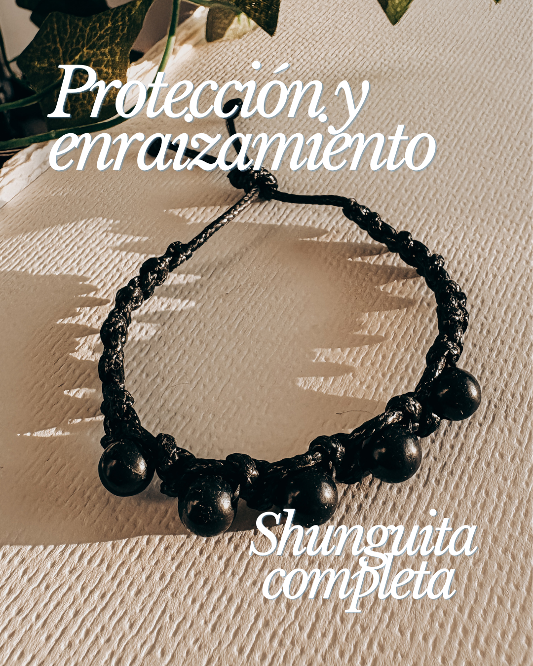 MINTAKA: pulsera protección y enraizamiento (Shunguita completa)