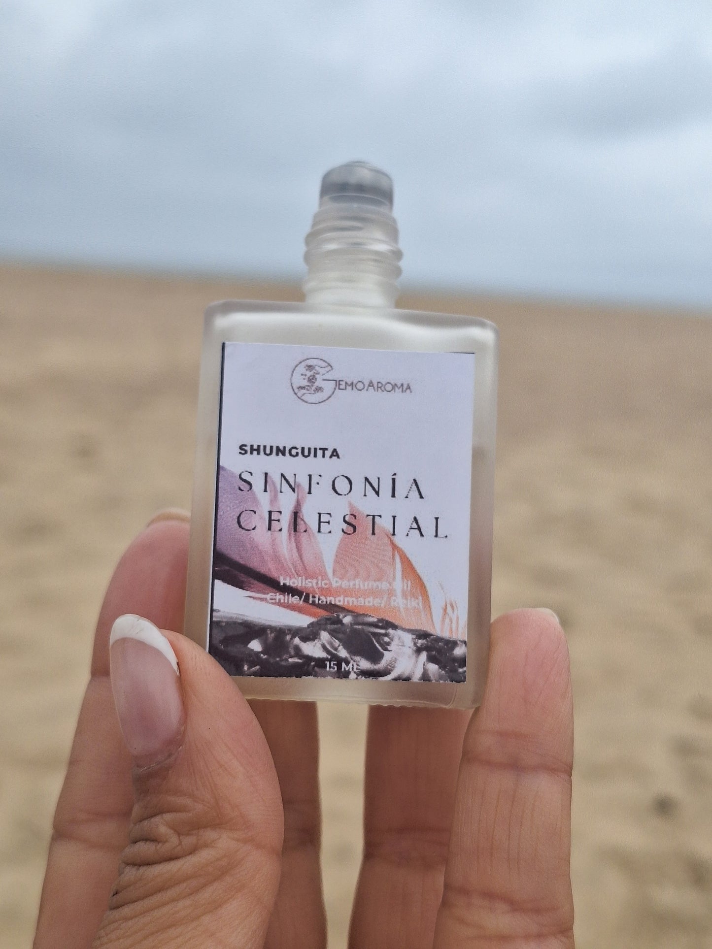 PERFUME HOLÍSTICO: SHUNGUITA "SINFONIA CELESTIAL"