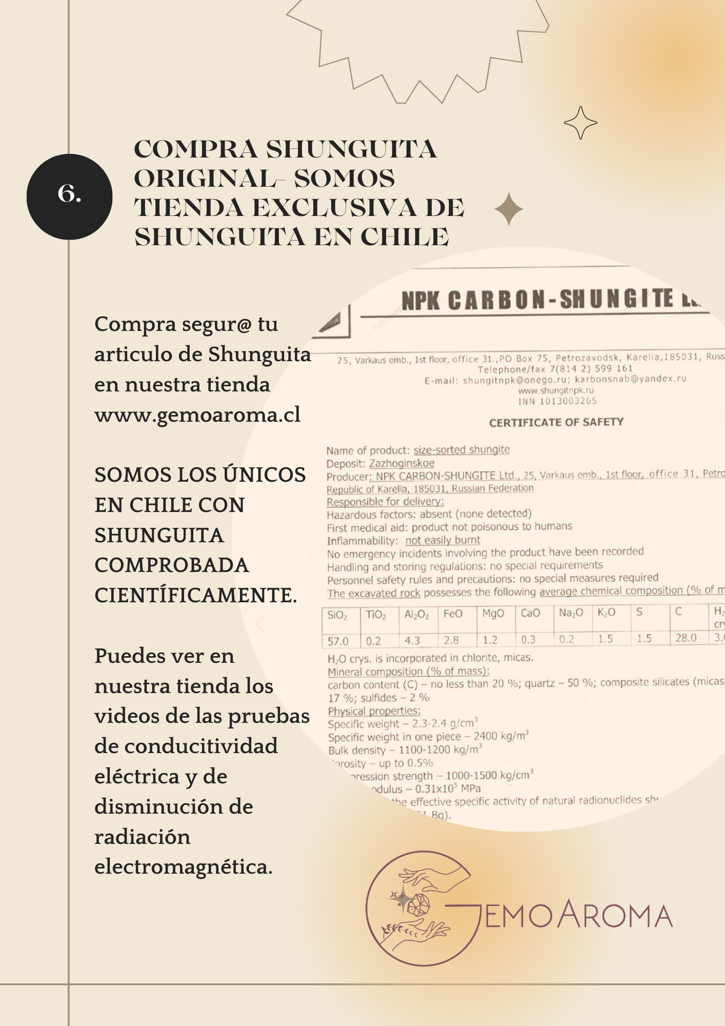 100 GRAMOS DE SHUNGUITA NEGRA (TIPO II) PARA PREPARA TU AGUA PARA BEBER + EBOOK MANUAL DE USO DE REGALO