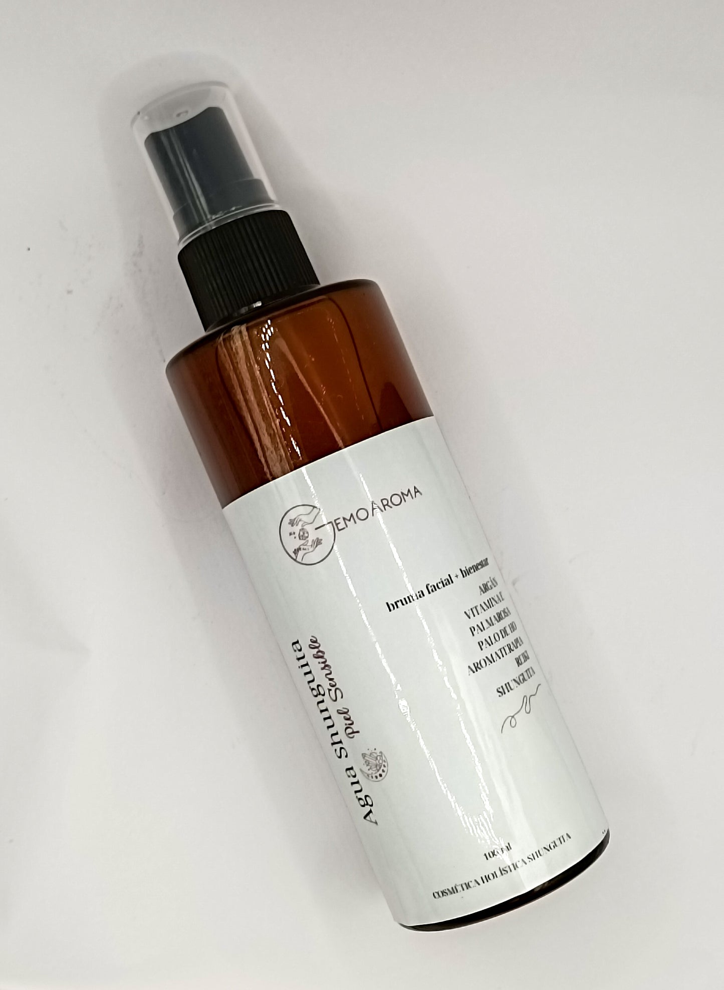 BRUMA FACIAL+ AGUA SHUNGUITA ACIDO HIALURÓNICO PIEL SENSIBLE/ NORMAL/ ROSACEA- 100 ml