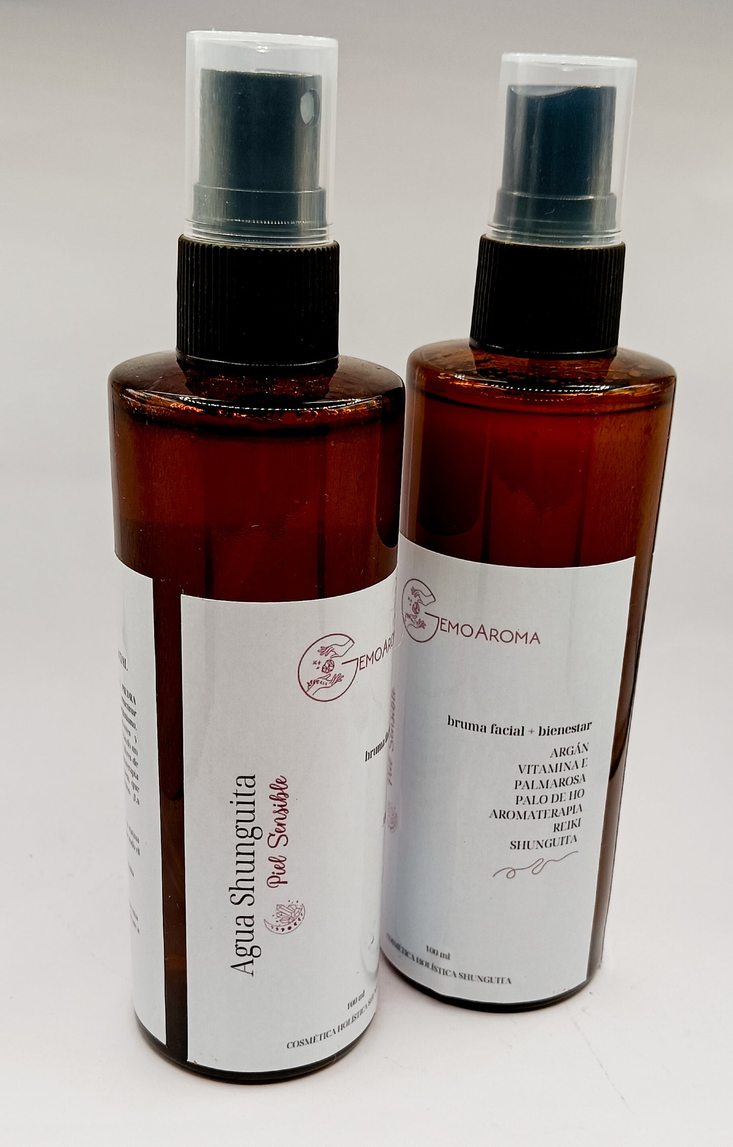 BRUMA FACIAL+ AGUA SHUNGUITA ACIDO HIALURÓNICO PIEL SENSIBLE/ NORMAL/ ROSACEA- 100 ml