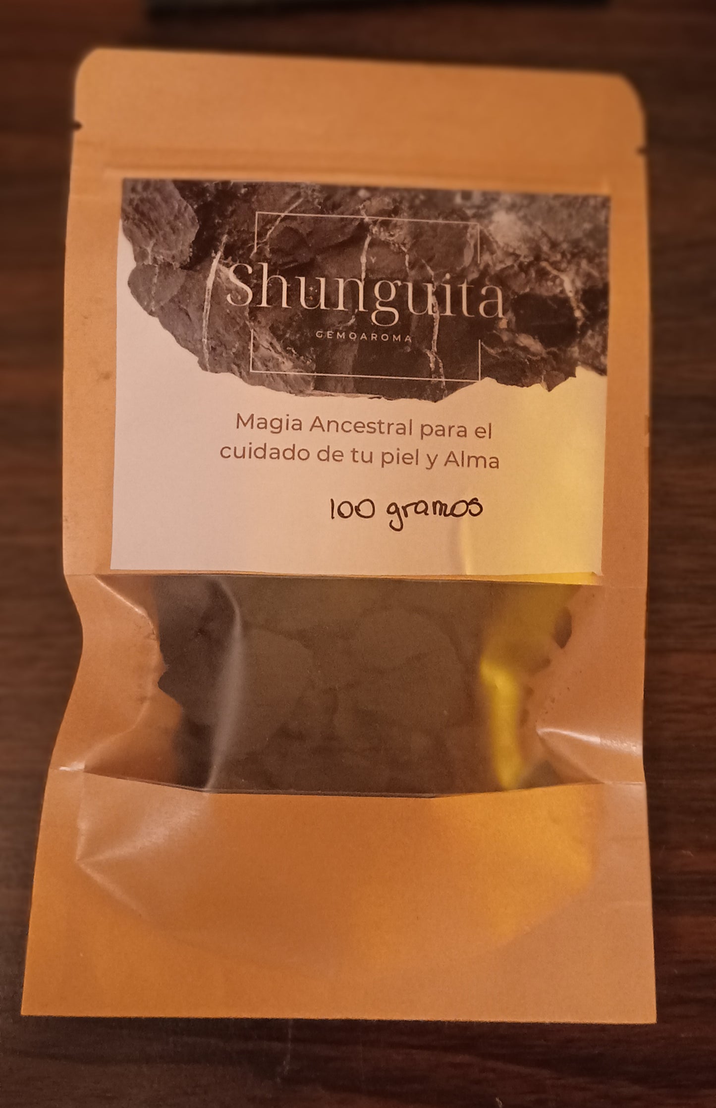 100 GRAMOS DE SHUNGUITA NEGRA (TIPO II) PARA PREPARA TU AGUA PARA BEBER + EBOOK MANUAL DE USO DE REGALO