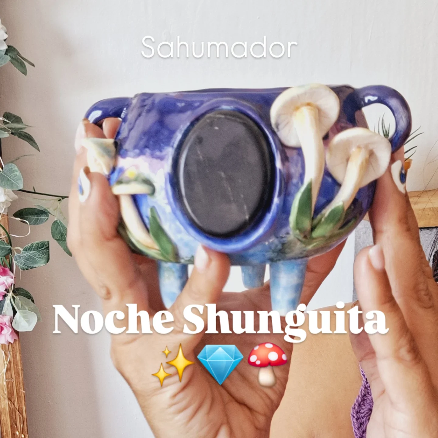 Caldero mágico sahumador: NOCHE SHUNGUITA ✨️