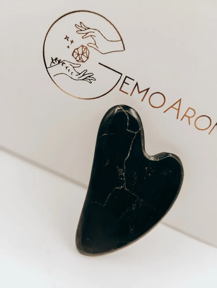 OFERTA!!! GUA-SHA DE PIEDRA SHUNGUITA (01 unidad)
